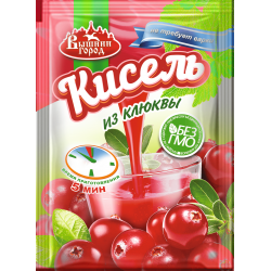 Кисель б/п Клюква 30 гр.