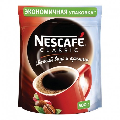 Кофе "Нескафе" классик растворимый 500гр