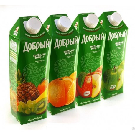 Сок "Добрый" в асортименте 1 л.