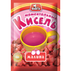 Кисель б/п малиновый 30 гр.