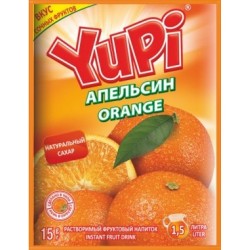 Сок сухой "Юппи" в ассортименте 15гр шт.