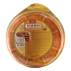 Коржи бисквитные 400 гр.