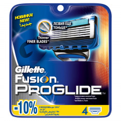 Сменные кассеты  Fusion Proglide 4 шт.